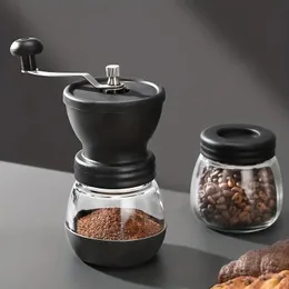 1pc, 커피 머신 핸드 그라인더, 커피 원두 분쇄기, 가정용 소형 커피 기기, 수동 분쇄기, 커피 액세서리