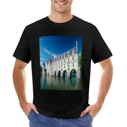 남자 폴로 ch? teau de chenonceau chenonceaux centre-val loire france t-shirt funny t 셔츠 애니메이션 일반 남성