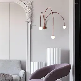 Wandleuchte, modernes kreatives Design, LED-Leuchten, Wohnzimmer-Dekoration, Wandleuchte, Innenbeleuchtung, Nachttisch-Korridor-Lichter