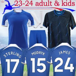2023 Pulisic CFC Soccer Jerseys Ziyech Nkunku Mudryk James Willan 22 23 24 Kovacic Kids Home Werner Away Gallagher Camiseta de Football Shirt 16-4xl