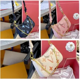 Mode Emed EASY POUCH ON STRAP Bag Handtasche Damen Messenger Handtaschen Kette Schulter Umhängetaschen Designer Geldbörsen Water Ripples Tote