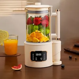 1500ML Large Capacity Blender, Juice Maker, High Boron Glass, Household Heating, Automatic Small Soybean Milk Machine, Food Supplement Machine