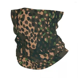 Scarves Pea Dot Camo Bandana Neck Gaiter Printed Multicam Military Mask Scarf Multi-use Balaclava Running For Men Women Adult Washable