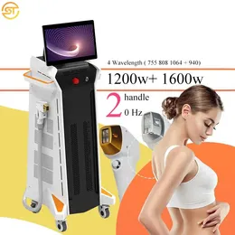 Toppsäljande 1200W 2000W Diodlaser 808nm 2023 20Hz Alexandrite 755 808 1064 Ice Diode Laser Hair Borttagning Machine Price