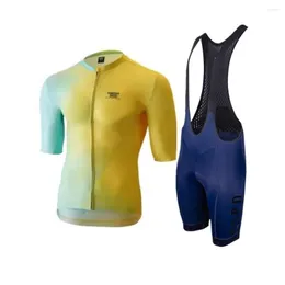 Racing Sets Concept Speed Cycling Jersey Set Quick Dry Unisex Triathlon Competitions Long Distance Uniform Clothing