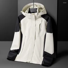 Giacche da uomo Bingchenxu Uomo Primavera Autunno Sottile da donna Impermeabile antivento Sport Outdoor Coppia Giacca casual Giacca a vento