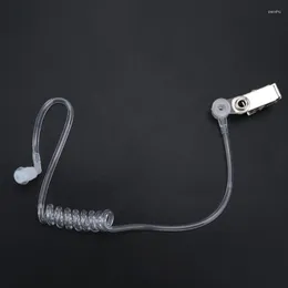 3.5mm Security Acoustic Air Tube Earpiece PMic For Cell Phone E1YA