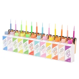 Nagellack vendeneeni 12 färger nagelmålning gel nagellack set nagelfoder gel polsk nagelgel kit diy linje konst gel för nagelkonst salong 230715