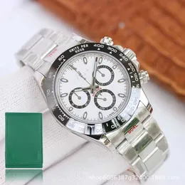 The Worlds Leading R olax Watch Market Ditong Black Green Water Ghost Fully Automatic Mechanical Precision Steel Band Log Yacht Night Glow Men With Gift Box