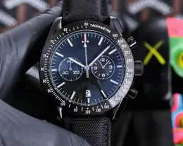 Новые роскошные часы мужские автоматические часы с точными прочными водонепроницаемыми сапфировыми часами