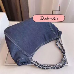 Vintage Jean Material C Makeup Storage Bags Denim Tote Fashion Shopping Bag Organizer199C