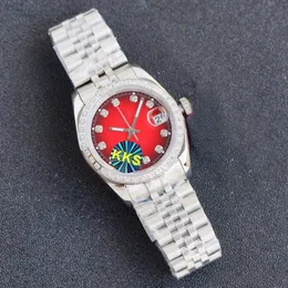 Ladys Watch Diamond Mechanical Watch28mm 31mm 36mm 41mm Mens Saatler Tasarımcı Hediye Yüksek Kaliteli Kadın Saati Montres de Luxe