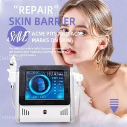 RF Microneedling Acne Scar Stretch Removal RF Microneedle RadioFrequency Skin Drawing
