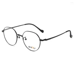 Солнцезащитные очки Shinu Repression Glasses Женщины титановые рамки Прогрессивные вблизи и далекое единственное зрение с астигматизмом Bluelight