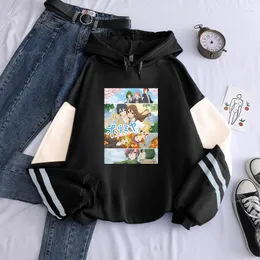 Felpe con cappuccio da uomo Horimiya I pezzi mancanti Anime Kawaii Hori Kyouko Stampato Uomo Donna Felpe con cappuccio Streetwear Autunno Patchwork Felpe