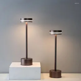 Lampy stołowe retro lampa lampara de noche akademitor Abajur Decor Decor Decor