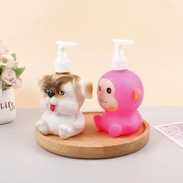 Flytande tvål dispenser söt tecknad djur hand pump lotion schampo dusch gel grossist gåva