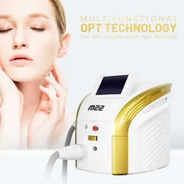 Laser IPL portatile M22 OPT Epilatore per depilazione Macchina Trattamento dell'acne Rimozione vascolare Ringiovanimento della pelle Pigmentazione Trattamento delle lentiggini