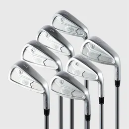 Orijinal Golf Kulüpleri Emillid Bahama CV8 Set Forged Gümüş 4-9p R/S/SR Flex Steel Grafit Mil Baş kapalı