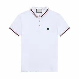 1 New Fashion London England Polos Shirts Mens Designers Polo Shirts High Street Embroidery Printing T shirt Men Summer Cotton Casual T-shirts #1241