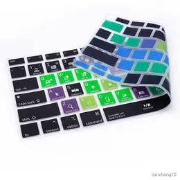 Keyboard Covers HRH Final Cut Pro Shortcut Keyboard Cover Skin For Air 13.3 Inch A2179 M1 Chip with Touch ID US Layout R230717