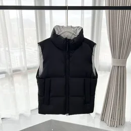 Mens Puffer Vest Goose Gilet Down Jacket Bodywarm Vest Capsule Series White Label Down Autumn and Winter Sleeveless Vest Pock Size S M L XL XXL