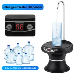 Wasserpumpen Elektrischer Wasserspender USB Automatische Wasserpumpe Smart Tray Design Küche Büro Tragbare Trinkwasserpumpe 0,3-1,8 l 230715