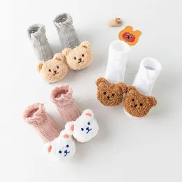 Cartoon Beer Baby Mesh Sokken Zomer Ademende Dunne Mid Tube Sok voor Pasgeboren Jongens Meisjes Schattige Pop Zuigeling Sokken Calcetines