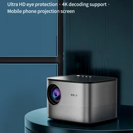 Labratek F18 Projectors 2023 Starry Sky Night Light Android TV 10.0 Video 1080p Проекторы FHD 4K Поддержанный фильм Wifi Projector Wi -Fi