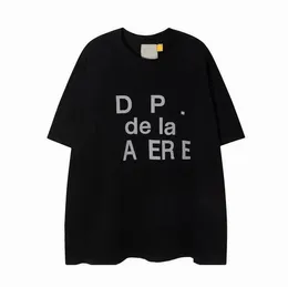 3A Galleries Tee Depts Magliette Designer Uomo Donna Estate Moda lettera stampa Cotoni Magliette larghe Casual Luxurys Street Abiti a maniche corte Taglia S-XL c23