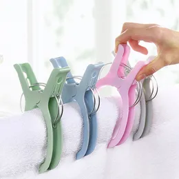 Bag Clips Large Plastic Clothes Pegs Beach Towel Clip Quilt Peg for Laundry Sunbed Lounger Clothespin Storage Tools YL 230717