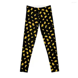 Pantaloni Attivi I Love Tacos Leggings Sport Per Donna Palestra Donna