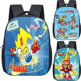 Zaino Superzings Series 8 Kids Kindergarten Bag Cartoon Game Zaini Super Zings Borse da scuola per bambini Mochila impermeabile