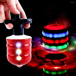 Party Favor 2Pcs LED Lighting Music Top Toys Children's Day Boys And Girls Birthday Gifts Easter Christmas Carnival Pinata