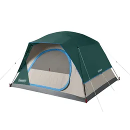 خيمة تخييم Skydome ذات 4 شخص ، دائمة الخضرة
