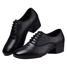 Elbise ayakkabıları xihaha moda spor ayakkabılar erkekler modern dans erkek latin tango balo salonu deri yumuşak sole adam dans etmek nefes alabilir 2306715