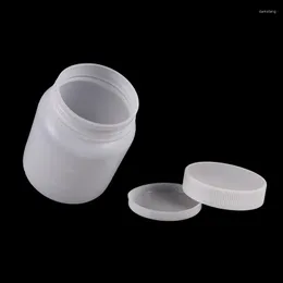 Reagente in plastica da 300 ml Bottiglia a bocca larga addensata Laboratorio di campioni di terreno resistente alle alte temperature