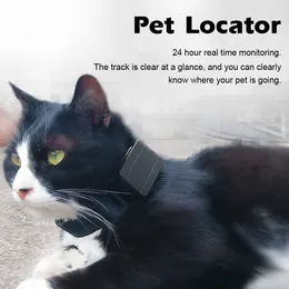 Andra hundförsörjningar Dogs Pet Mini GPS Trackers Locator Anti Stöld Anti Lost Recording Tracking Device Voice For Cat 230717