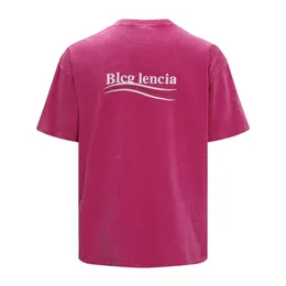 BLCG LENCIA T-shirt estive High Street stile hip-hop 100% cotone qualità uomo e donna maniche lunghe magliette larghe magliette oversize 23163