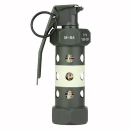 Outdoor Gadgets Camping Emergency Lamps Tactical M84 Grenade Dummy Survival Strobe LED Lamp Imitation Model Cosplay Props Military Gears 230717