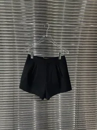 Camisas casuais masculinas Shorts de cintura alta para a primavera e verão clássico preto