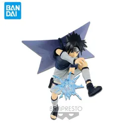 Anime Manga Original Genuine Banpresto VIBRATION STARS 18cm Uchiha Sasuke Action Figure PVC Model Toys Kids Birthday Gifts L230717