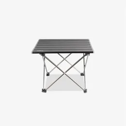 Lägermöbler Portable Table Folding Camping Table Desk fällbar vandring som reser utomhus Garden Picnic Table Al Eloy Ultra-Light 230716