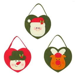 Gift Wrap Cute Presents Bag Pouch Party Favor Storage Tote Bucket Supplies Handväska för julkvinnas festival
