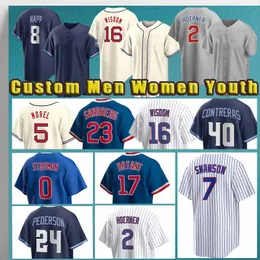 8 Ian Happ 7 Dansby Swanson Baseball Cody Bellinger Jerseys Christopher Morel 0 Marcus Stroman 35 Justin Steele Seiya Suzuki Cubs Kyle Hendricks Nick Madrigal Davis