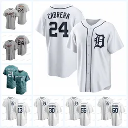 Tigers Jersey Miguel Cabrera Javier Baez Michael Lorenzen Riley Greene Akil Baddoo Kerry Carry Spencer Torkelson Jake Rogers Matt