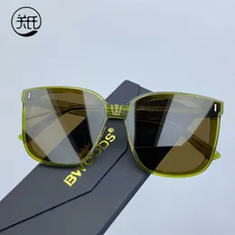 GM Damen-Sonnenbrille „Advanced Sense Ins“ mit UV-beständiger Platte, Avocado, rundes Gesicht, Fahrspiegel, 831frida