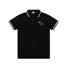 1 New Fashion Londen Engeland Polo's Shirts Heren Ontwerpers Polo Shirts High Street Borduren Afdrukken T-shirt Mannen Zomer Katoenen Casual T-shirts #1234