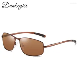 Sunglasses DANKEYISI Men Polarized Male Square Brand Design Sun Glasses Driving Oculos Gafas De Sol