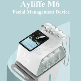 M6 Macchina per la gestione della pelle Ultrasuoni RF Face Lift Pulizia profonda del viso Rimozione della testa nera Trattamento dell'acne al plasma